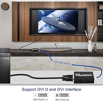 Amazon.co.jp: DVI エクステンダー オーバーCat6イーサネット